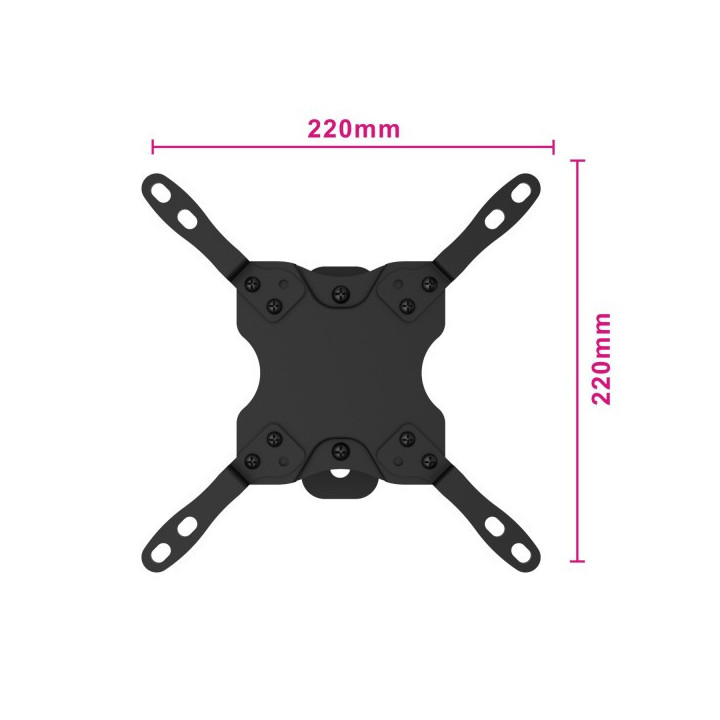 Ewent EW1520 suporte para TV 106,7 cm (42") Preto
