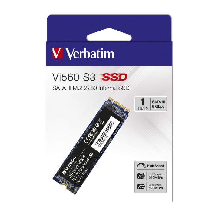 SSD Verbatim Vi560 S3 1TB (2280) M.2 SATAIII