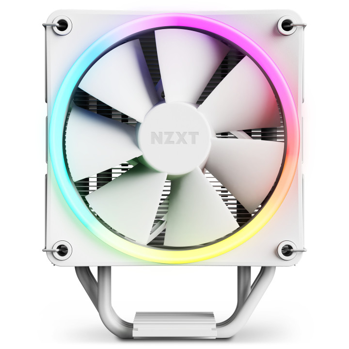 NZXT T120 RGB Processador Arrefecimento a ar 12 cm Branco 1 unidade(s)
