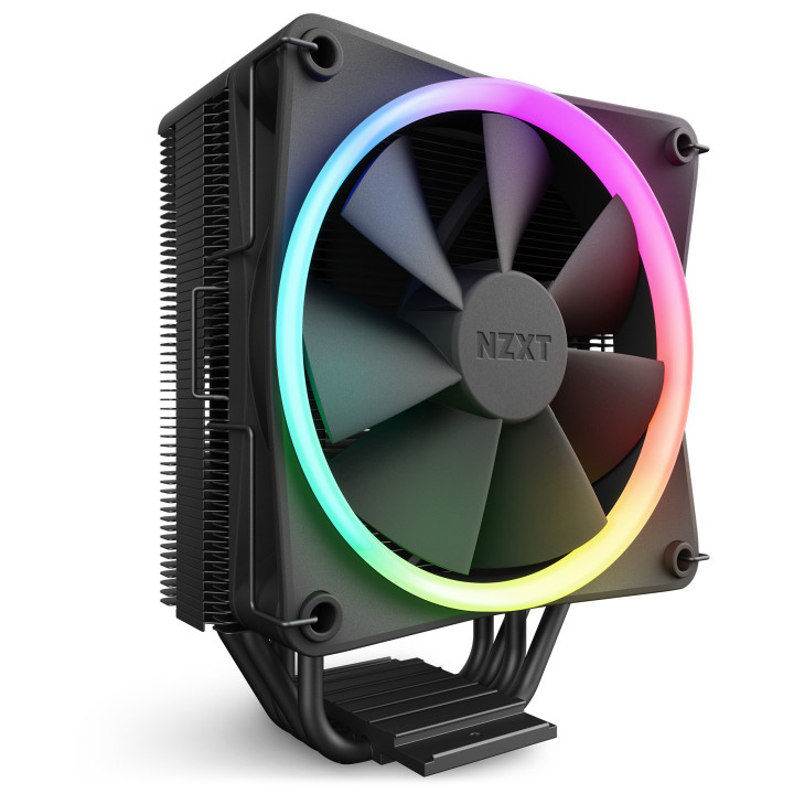 NZXT T120 RGB Processador Arrefecimento a ar 12 cm Preto 1 unidade(s)