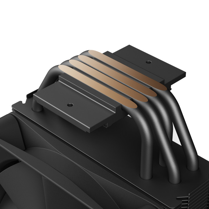 NZXT T120 RGB Processador Arrefecimento a ar 12 cm Preto 1 unidade(s)