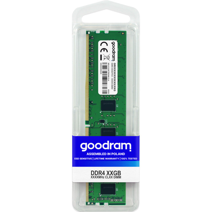 Goodram GR2666D464L19S 16G módulo de memória 16 GB 1 x 16 GB DDR4 2666 MHz