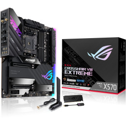 ASUS ROG Crosshair VIII Extreme AMD X570 Socket AM4 ATX extensível
