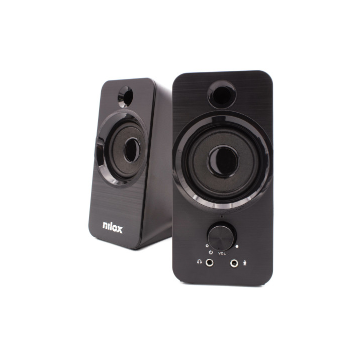 Nilox CASSE ACUSTICHE PC 6W 1-way Preto Com fios 3 W