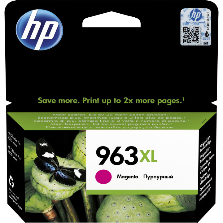 HP Tinteiro Original 963XL Magenta de elevado rendimento