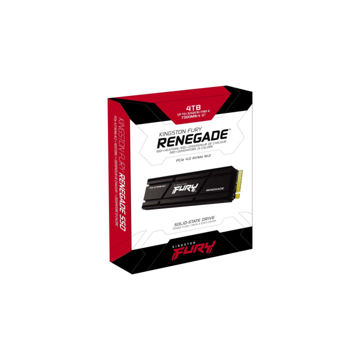 Kingston Technology FURY Renegade M.2 4000 GB PCI Express 4.0 3D TLC NVMe