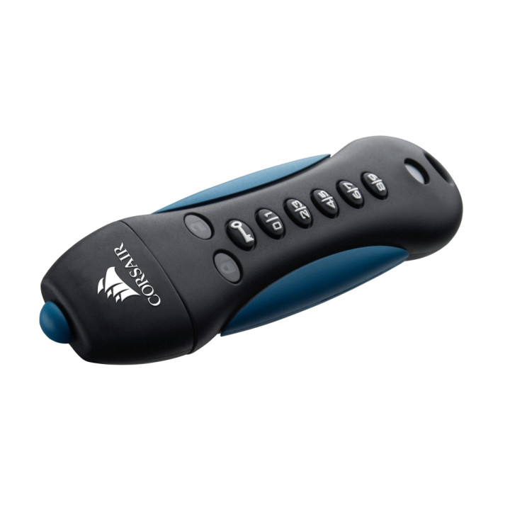 Corsair Padlock 3 unidade de memória USB 128 GB USB Type-A 3.2 Gen 1 (3.1 Gen 1) Preto, Azul