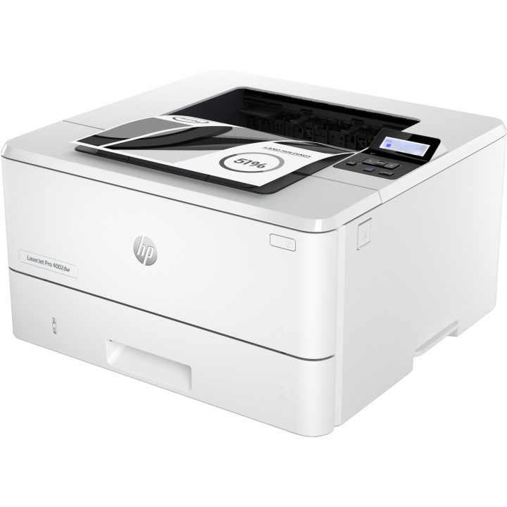 HP LaserJet Pro Impressora 4002dw, Impressão, Impressão frente e verso Impressão rápida da primeira página Tamanho compacto