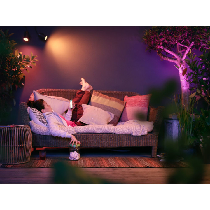 Philips Ambiente branco e colorido Hue Foco para exterior Lily