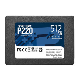 SSD Patriot Memory 512GB SATA3