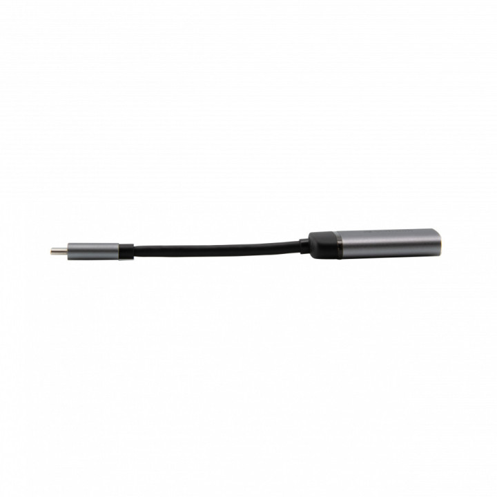 Verbatim 49143 adaptador de cabo de vídeo 0,1 m USB Type-C HDMI Preto, Prateado