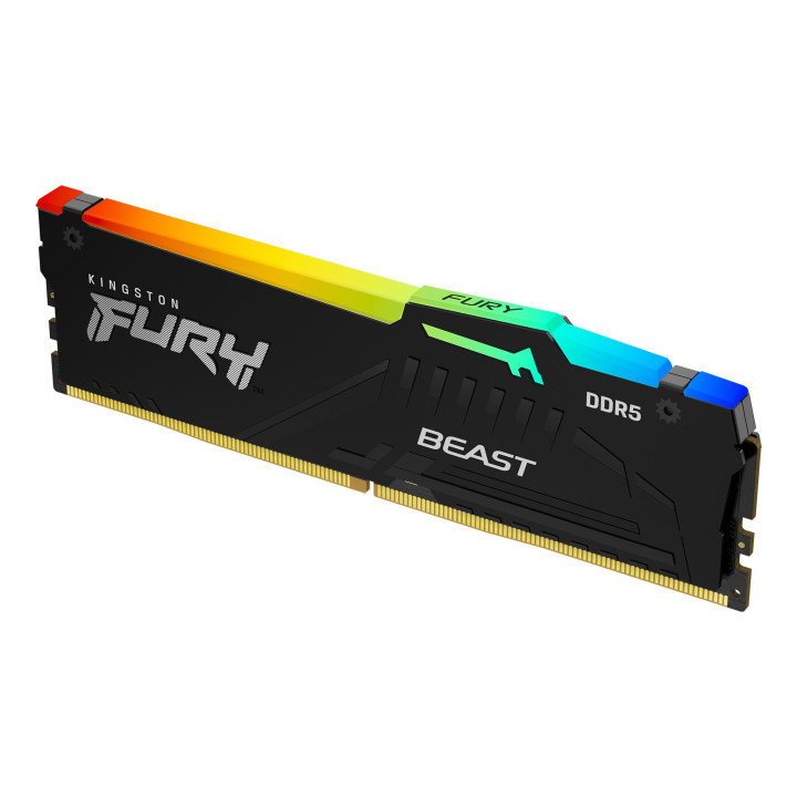 Kingston Technology FURY Beast RGB módulo de memória 32 GB 1 x 32 GB DDR5 5600 MHz