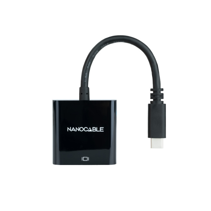 Nanocable 10.16.4102-BK adaptador gráfico USB 4096 x 2160 pixels Preto