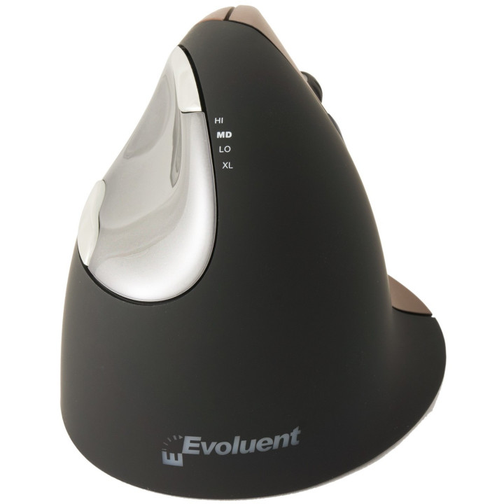 Evoluent VerticalMouse 4 rato Mão direita RF Wireless Ótico