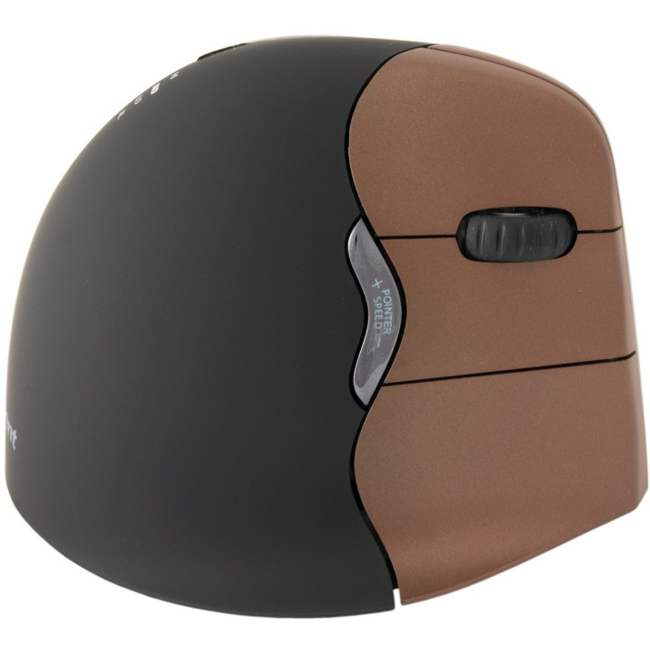 Evoluent VerticalMouse 4 rato Mão direita RF Wireless Ótico