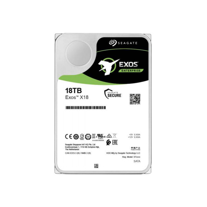 Seagate Enterprise ST18000NM004J unidade de disco rígido 3.5" 18000 GB SAS