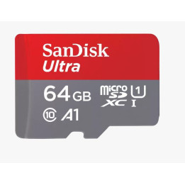 Cartão de memória Sandisk SDSQUAB-064G-GN6MA 64GB MicroSDXC UHS-I Classe 10