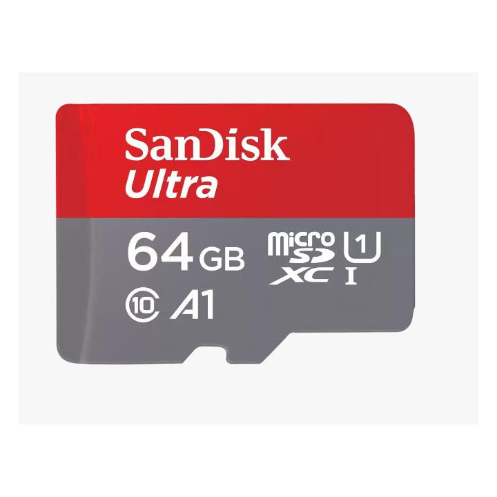 Cartão de memória Sandisk SDSQUAB-064G-GN6MA 64GB MicroSDXC UHS-I Classe 10