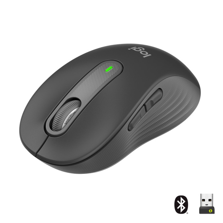 Logitech Signature M650 rato Mão direita RF Wireless + Bluetooth Ótico 2000 DPI