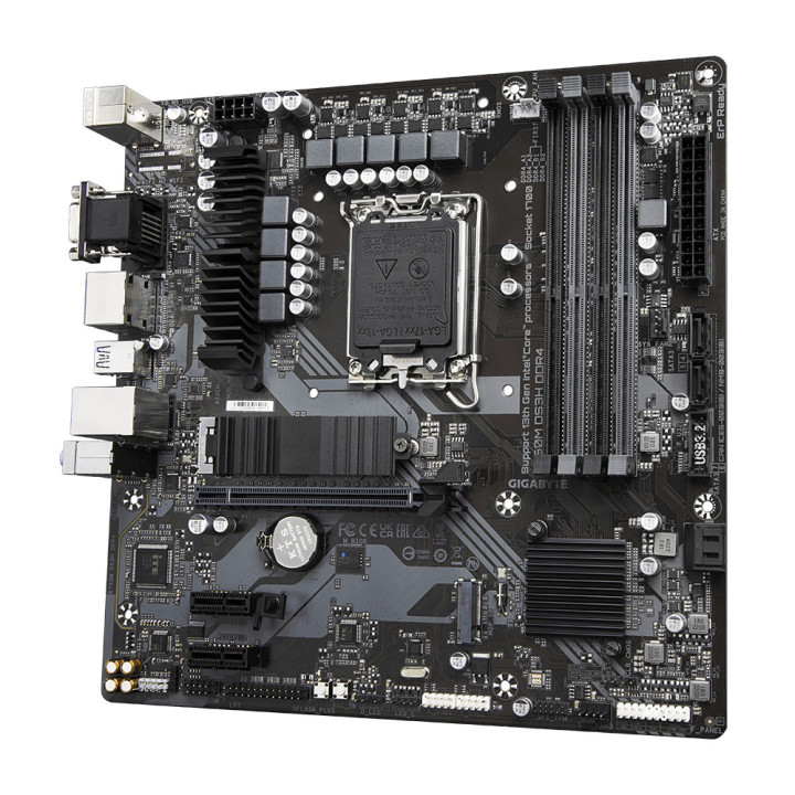 Gigabyte B760M DS3H DDR4 motherboard LGA 1700 micro ATX