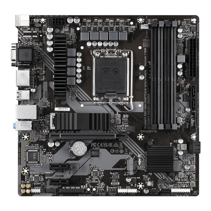 Gigabyte B760M DS3H DDR4 motherboard LGA 1700 micro ATX