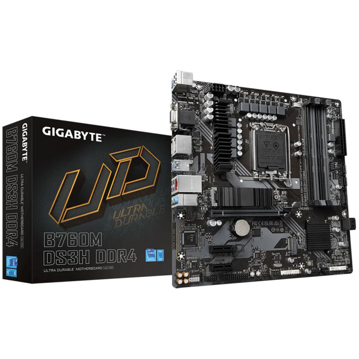 Gigabyte B760M DS3H DDR4 motherboard LGA 1700 micro ATX
