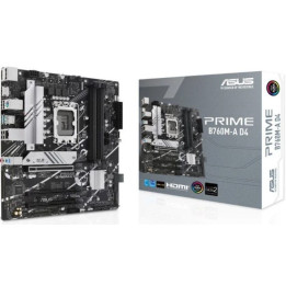 ASUS PRIME B760M-A D4 Intel B760 LGA 1700 micro ATX