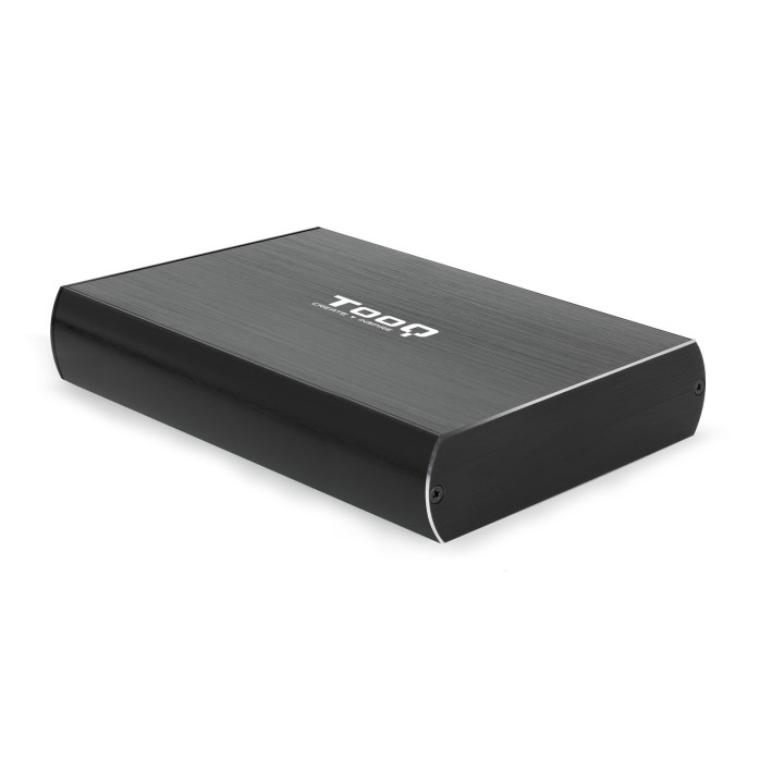 TooQ TQE-3531B Caixa para Discos Rígidos Caixa de disco rígido Preto 3.5"