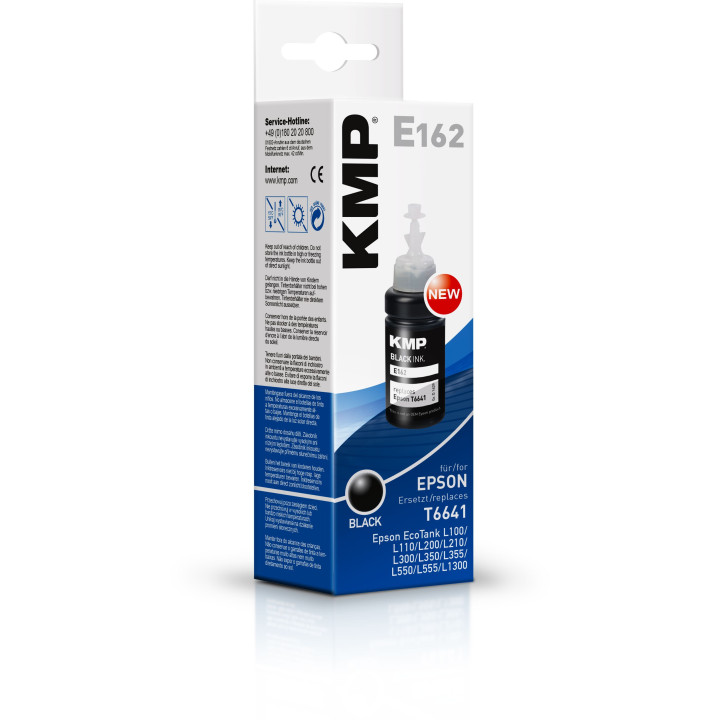 KMP E162 tinteiro 1 unidade(s) Preto