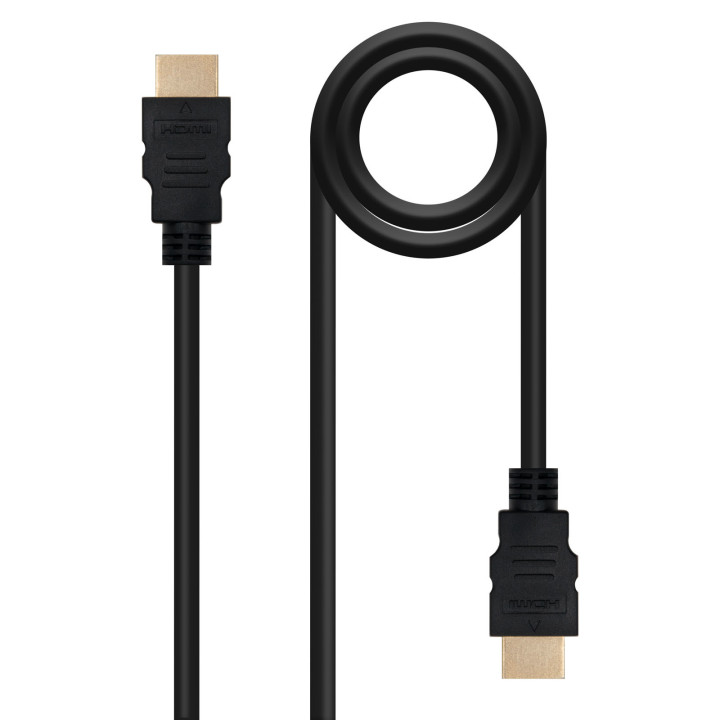 Nanocable 10.15.1702 cabo HDMI 1,8 m HDMI Type A (Standard) Preto