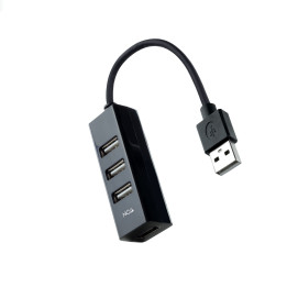 Nanocable 10.16.4404 hub de interface USB 2.0 Preto