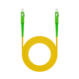 Nanocable 10.20.0001 cabo de fibra ótica 1 m SC APC G.657.A2 Amarelo