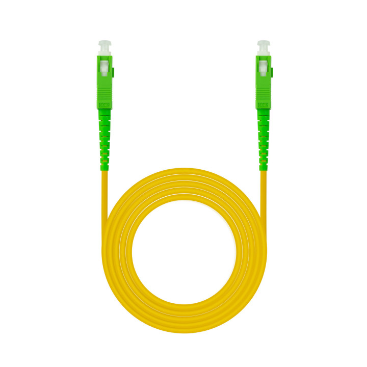 Nanocable 10.20.0002 cabo de fibra ótica 2 m SC APC G.657.A2 Amarelo