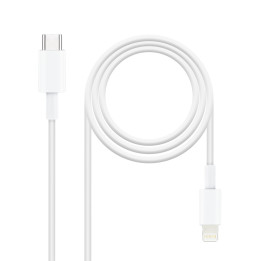 Nanocable 10.10.0600 cabo Lightning 0,5 m Branco