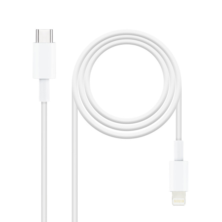 Nanocable 10.10.0600 cabo Lightning 0,5 m Branco