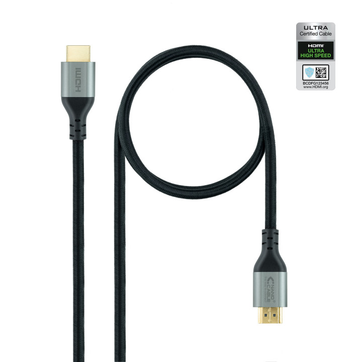 Nanocable 10.15.8101-L150 cabo HDMI 1,5 m HDMI Type A (Standard) Preto