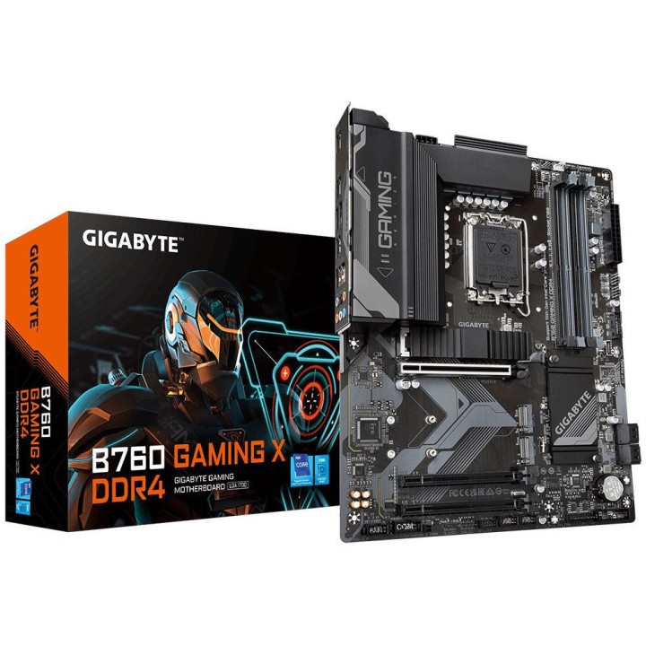 Motherboard Gigabyte B760 GAMING X DDR4 Intel B760 ATX