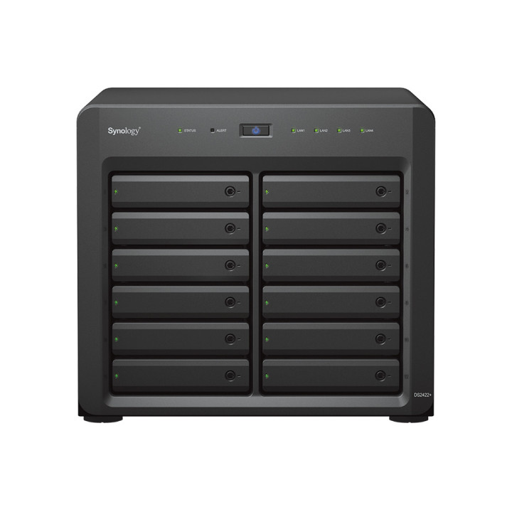 Synology DiskStation DS2422+ servidor NAS e de armazenamento Tower Ethernet LAN Preto V1500B