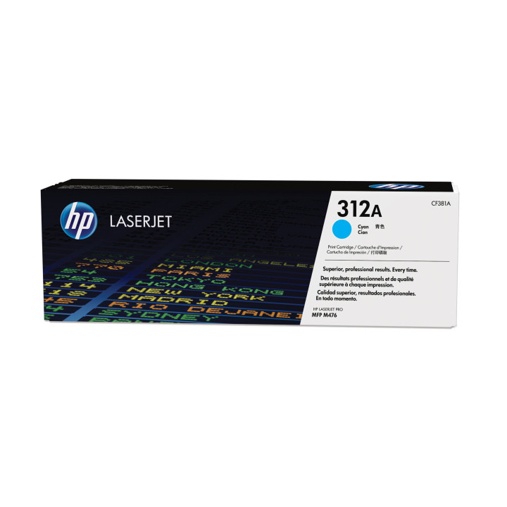 HP Toner 312A Ciano LaserJet