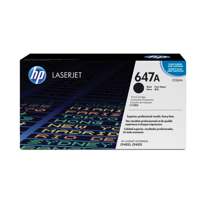 HP Toner LaserJet Original 647A Preto