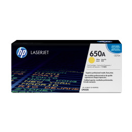 HP Toner LaserJet Original 650A Amarelo