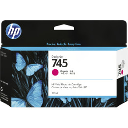 HP 745 130-ml DesignJet Magenta Ink Cartridge
