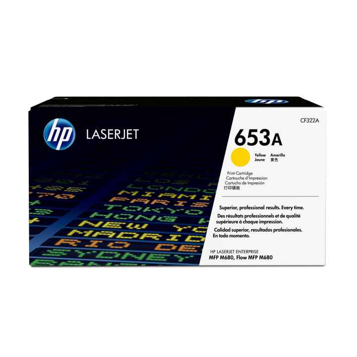 HP Toner LaserJet Original 653A Amarelo