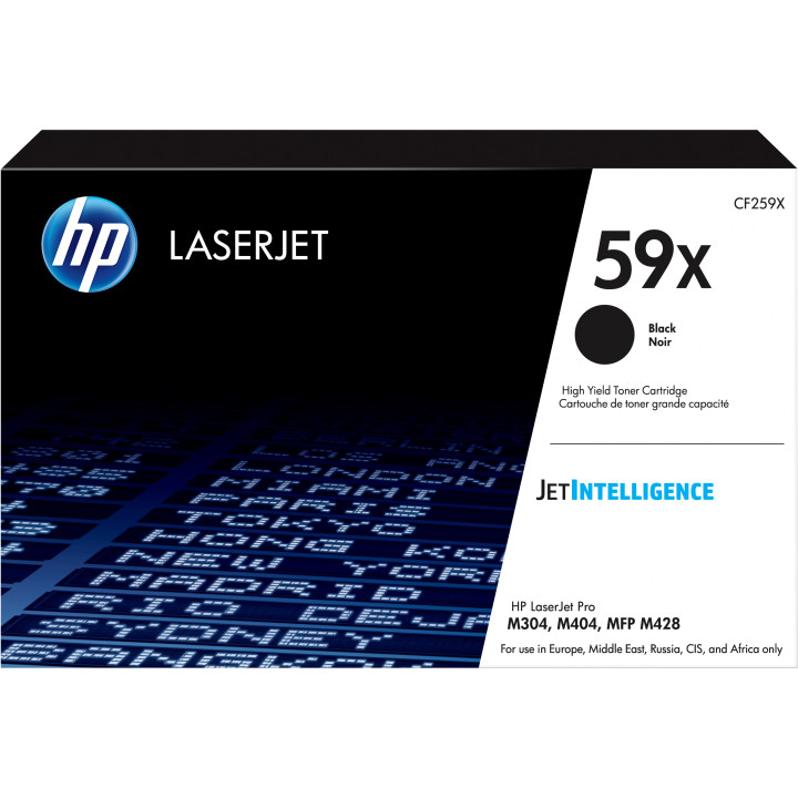 HP Toner LaserJet Original 59X Preto de elevado rendimento