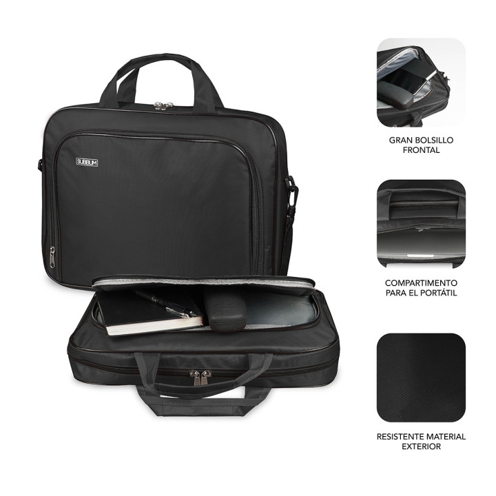 SUBBLIM SUB-LB-1OLB050 mala para portáteis 40,6 cm (16") Preto