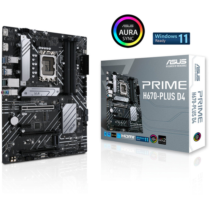 ASUS PRIME B760-PLUS D4 Intel B760 LGA 1700 ATX