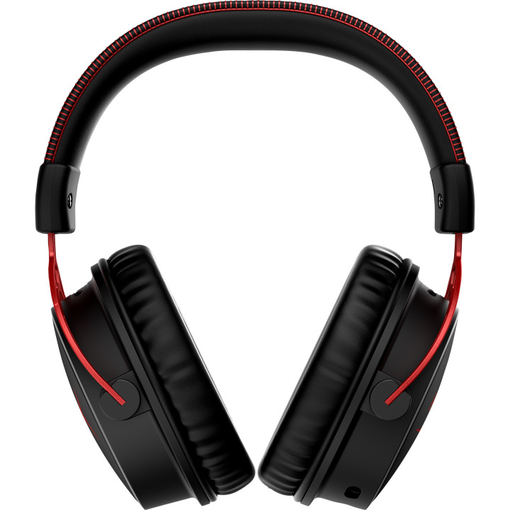HyperX Cloud Alpha - Headset de gaming sem fios (Preto-Vermelho)