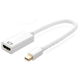 Ewent EC1458 adaptador de cabo de vídeo 0,15 m Mini DisplayPort HDMI Type A (Standard) Branco