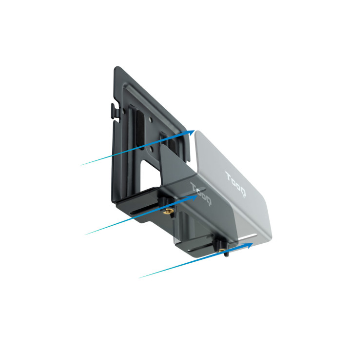 TooQ TQMPM4776 suporte para CPU Suporte para CPU de parede Preto