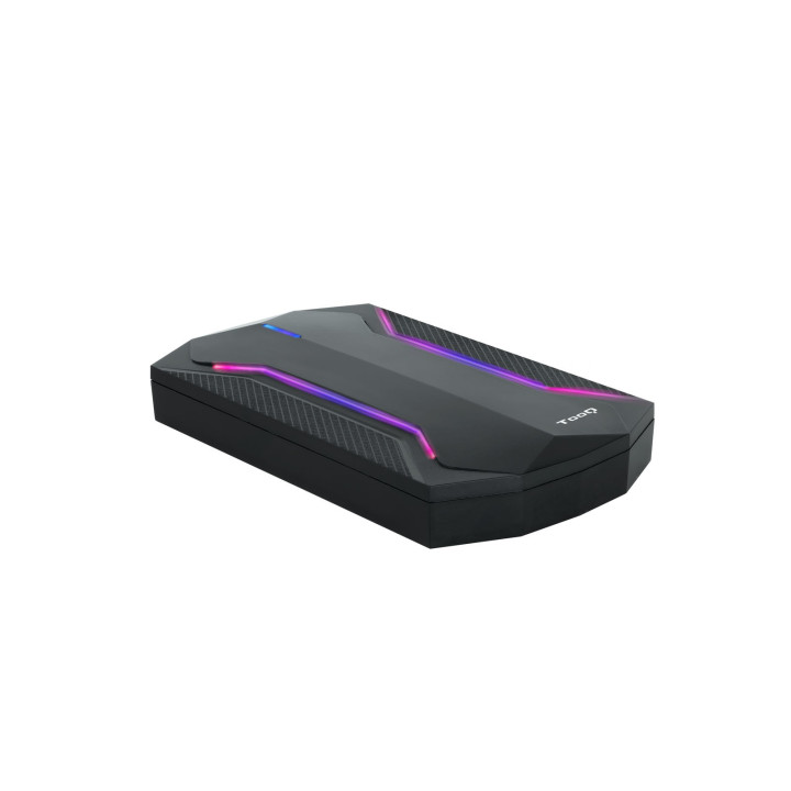 TooQ TQE-2599RGB Caixa para Discos Rígidos Compartimento HDD SSD Preto 2.5"